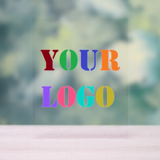 会社のカスタムロゴビジネスのプロモーション アクリルサイン (ニュートラル)