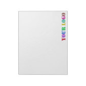 会社のカスタムロゴビジネスのメモ帳テンプレート ノートパッド (回転)