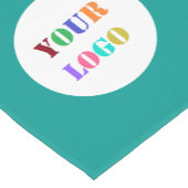 会社のカスタムロゴビジネステーブルランナー ショートテーブルランナー (コーナー)