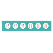 会社のカスタムロゴビジネステーブルランナー ショートテーブルランナー (横)