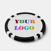 会社のカスタムロゴビジネストランプのポーカーチップの ポーカーチップ (シングル)