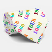 会社のカスタムロゴビジネスネックタイを ネクタイ (ロール)