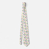 会社のカスタムロゴビジネスネックタイを ネクタイ (裏面)