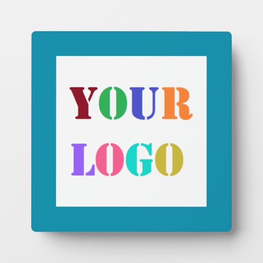 会社のカスタムロゴビジネスプラークの フォトプラーク (正面)