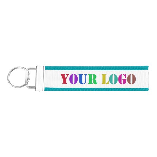 会社のカスタムロゴビジネスリストキーチェーンの リストバンドキーホルダー (鍵左)