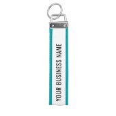 会社のカスタムロゴビジネスリストキーチェーンの リストバンドキーホルダー (鍵トップ)