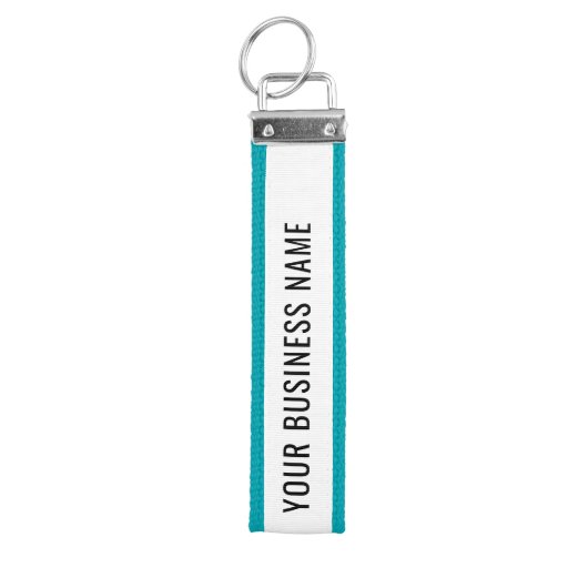 会社のカスタムロゴビジネスリストキーチェーンの リストバンドキーホルダー (鍵トップ)