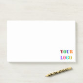 会社のカスタムロゴビジネス付箋 ポストイット (デスク)