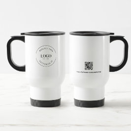 会社のカスタムロゴプロモーションQRコードウェブサイト トラベルマグ