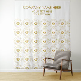 会社のカスタムロゴ名フォトバナーfor Business タペストリー