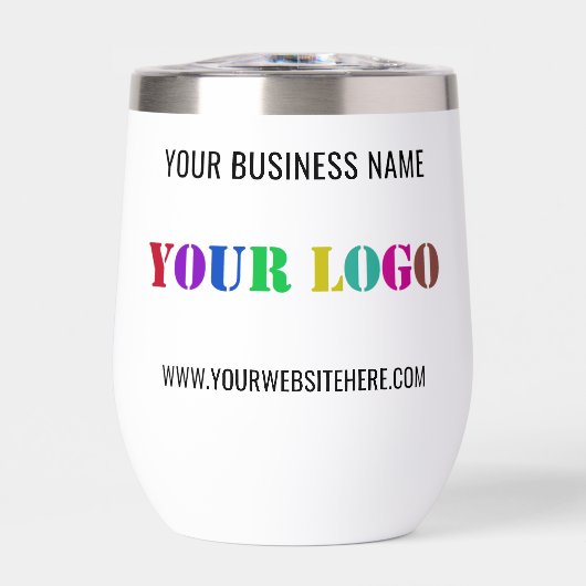 会社のカスタムロゴ名Webサイトあなたのビジネス (正面)