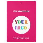 会社のカスタムロゴ文字会社のクリップボード クリップボード (裏面)