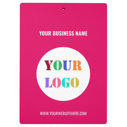 会社のカスタムロゴ文字会社のクリップボード クリップボード (裏面)