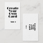 会社のカスタムロゴ独自の名刺を作成 名刺 (正面/裏面)