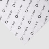 会社のカスタムロゴ（白） 薄葉紙 (詳細)