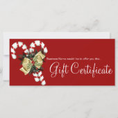 会社のギフト証明書キャンディカン&タンボウ (正面)