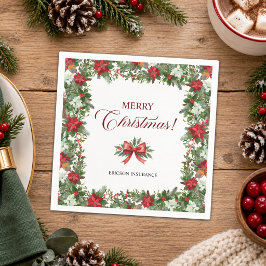 会社のクリスマスパーティー スタンダードカクテルナプキン