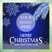 会社のクリスマスロゴ ウィンドウサイン (シート3)