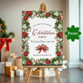 会社のクリスマス会のご案内 ポスター