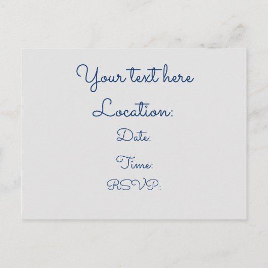 会社のクリスマス・パーティの赤いサンタの従業員のギフト インビテーションポストカード (裏面)