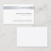 会社のシンプルプロフェッショナルテンプレート 名刺 (正面/裏面)