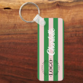会社のスタイリッシュロゴビジネスプロモーションギフト キーホルダー (正面)