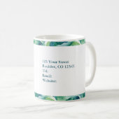 会社のデザイン コーヒーマグカップ (正面右)