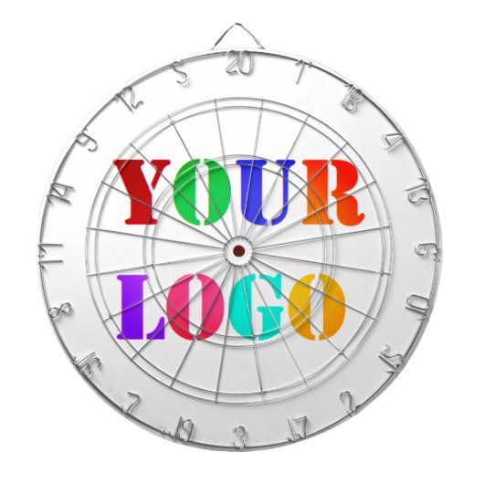 会社のパーソナライズされたロゴビジネスダーツボード ダーツボード (正面)