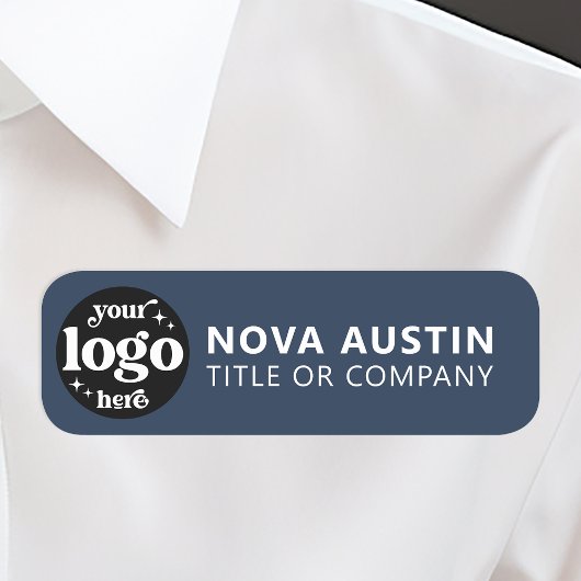 会社のパーソナライズされたロゴ従業員の磁気またはピン 名札