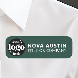 会社のパーソナライズされたロゴ従業員の磁気またはピン 名札