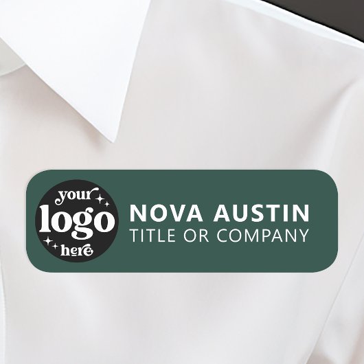 会社のパーソナライズされたロゴ従業員の磁気またはピン 名札