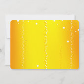 会社のパーティの招待状 招待状 (裏面)