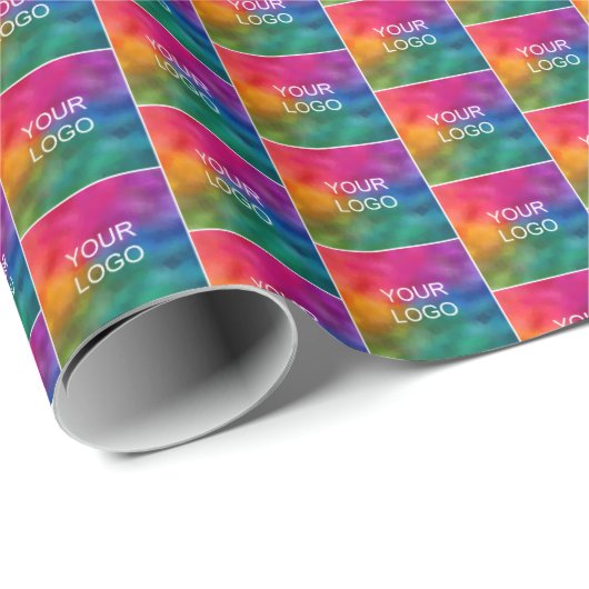 会社のビジネスロゴはこちらトレンディープロモーション ラッピングペーパー (ロールコーナー)