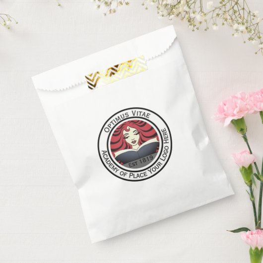 会社のビジネスロゴを追加する フェイバーバッグ (封をした状態)