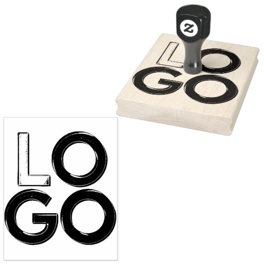 会社のビジネスロゴプロフェッショナルカスタム ラバースタンプ (押印)