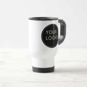 会社のビジネスロゴ写真 トラベルマグ (正面右)