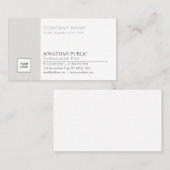 会社のプロフェッショナルエレガントロモダンゴ 名刺 (正面/裏面)