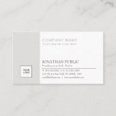 会社のプロフェッショナルエレガントロモダンゴ 名刺 (正面)