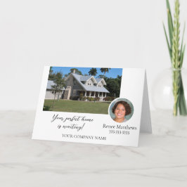 会社のプロフェッショナルフォトビジネスノートカード カード