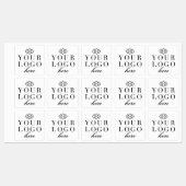 会社のプロモーションラベル |ロゴはこちら ラベル (シート)