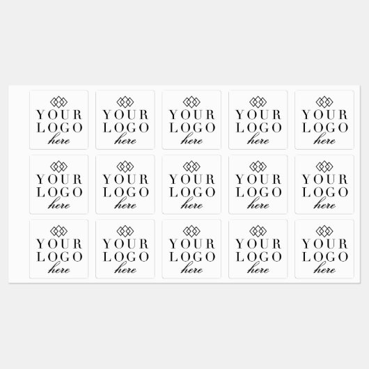 会社のプロモーションラベル |ロゴはこちら ラベル (シート)