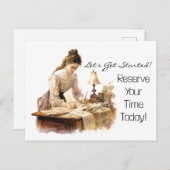 会社のプロモーション用はがき ポストカード (正面/裏面)