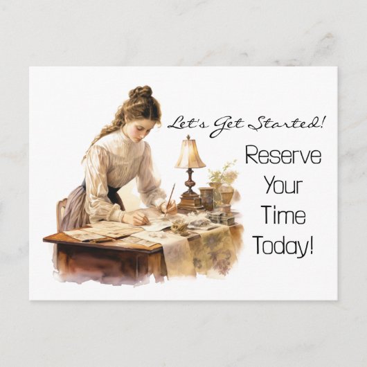 会社のプロモーション用はがき ポストカード (正面)