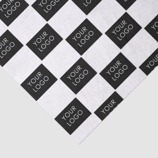 会社のモダンロゴのプロモパッケージ 薄葉紙 (詳細)