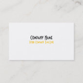 会社のロイヤリティの名刺のパンチカード ロイヤリティカード (裏面)