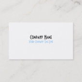 会社のロイヤリティの名刺のパンチカード ロイヤリティカード (裏面)