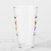 会社のロカスタムゴと文字のビジネスガラスを タンブラーグラス (左)