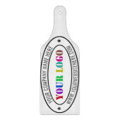 会社のロカスタムゴと文字カットボードの カッティングボード (正面)