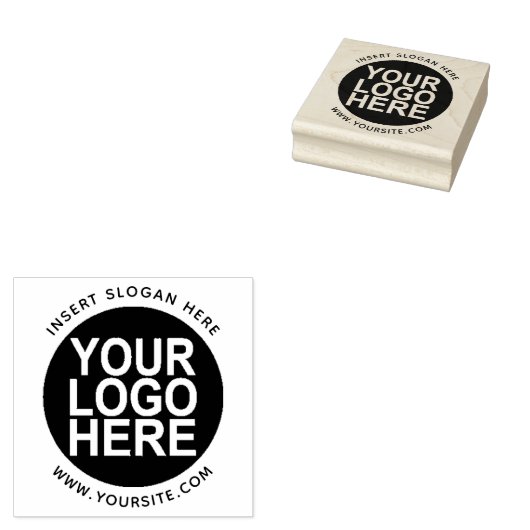 会社のロカスタムゴのラバースタンプを丸める ラバースタンプ (押印)