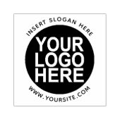 会社のロカスタムゴのラバースタンプを丸める ラバースタンプ (インプリント)